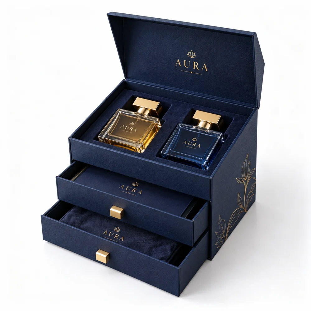 Пример дизайна AURA — Для парфюма