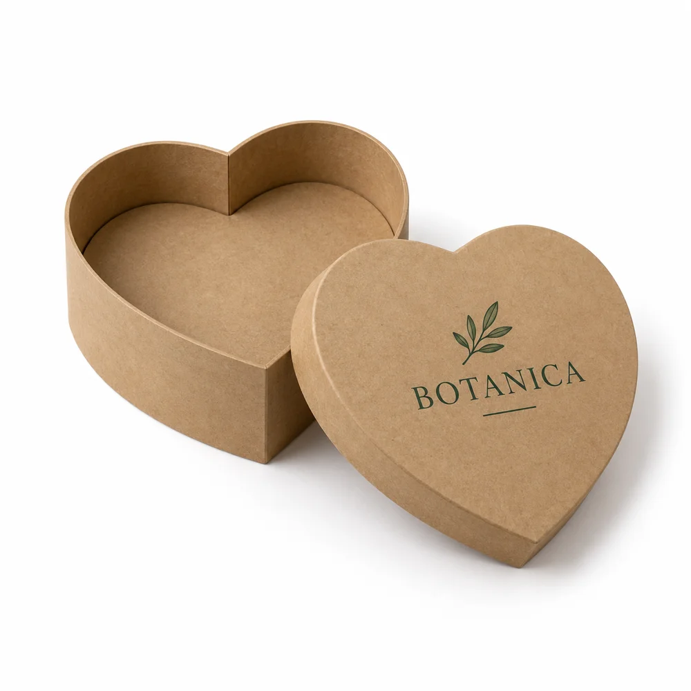 Пример дизайна BOTANICA — В форме сердца