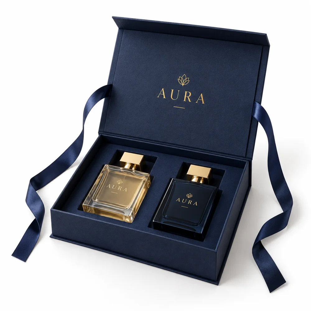 Пример дизайна AURA — Для парфюма