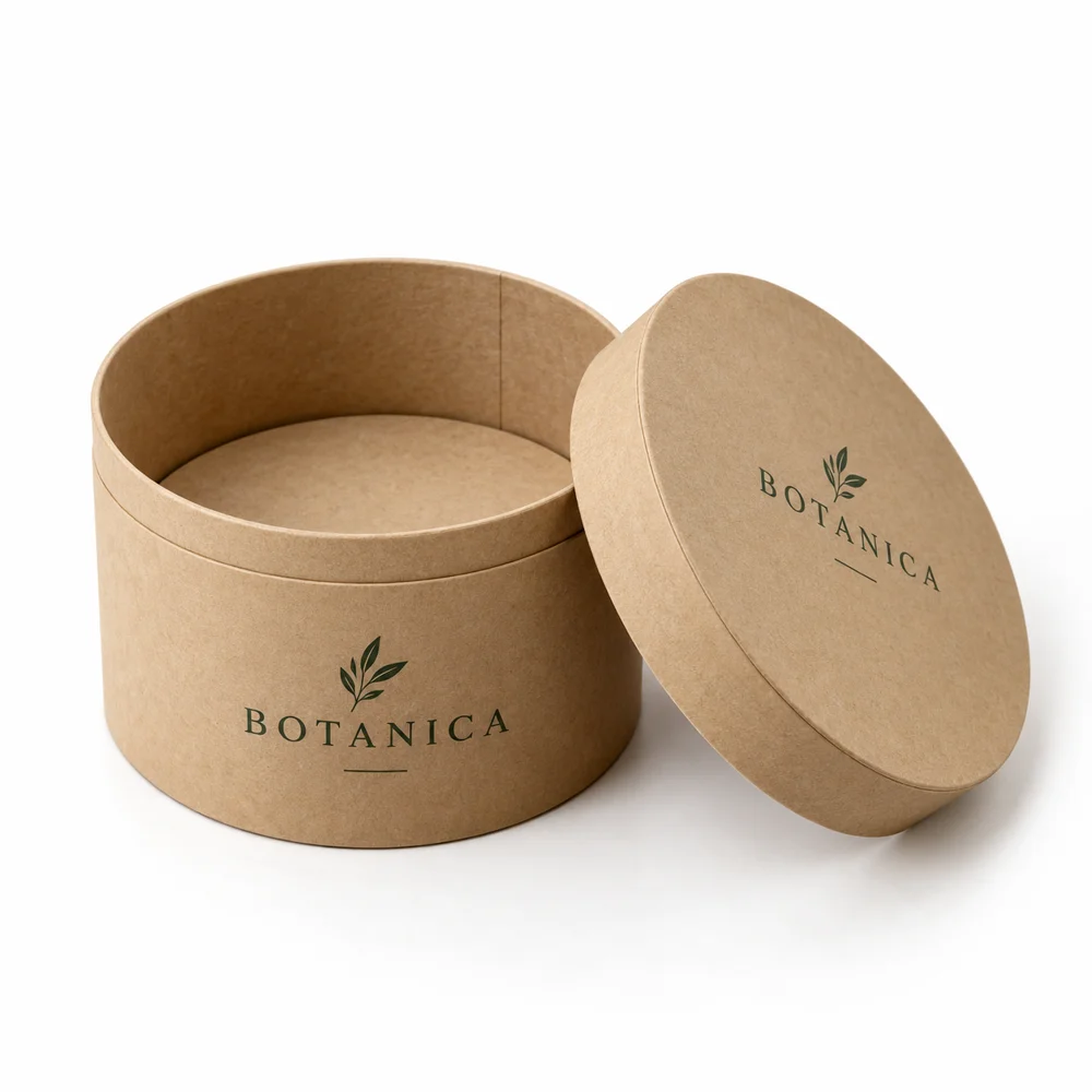Пример дизайна BOTANICA — Круглые